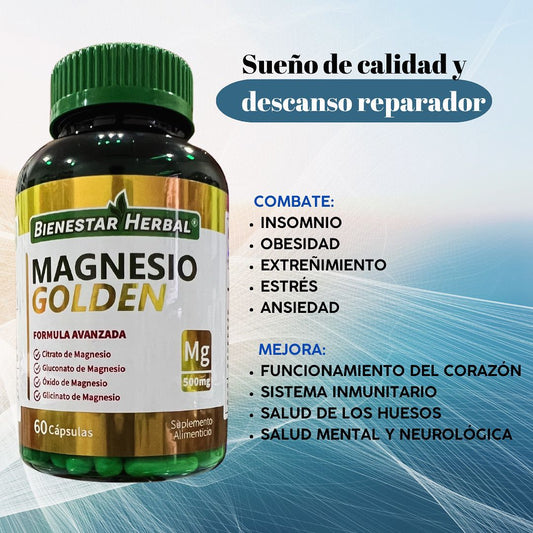 MAGNESIO GOLDEN 500MG