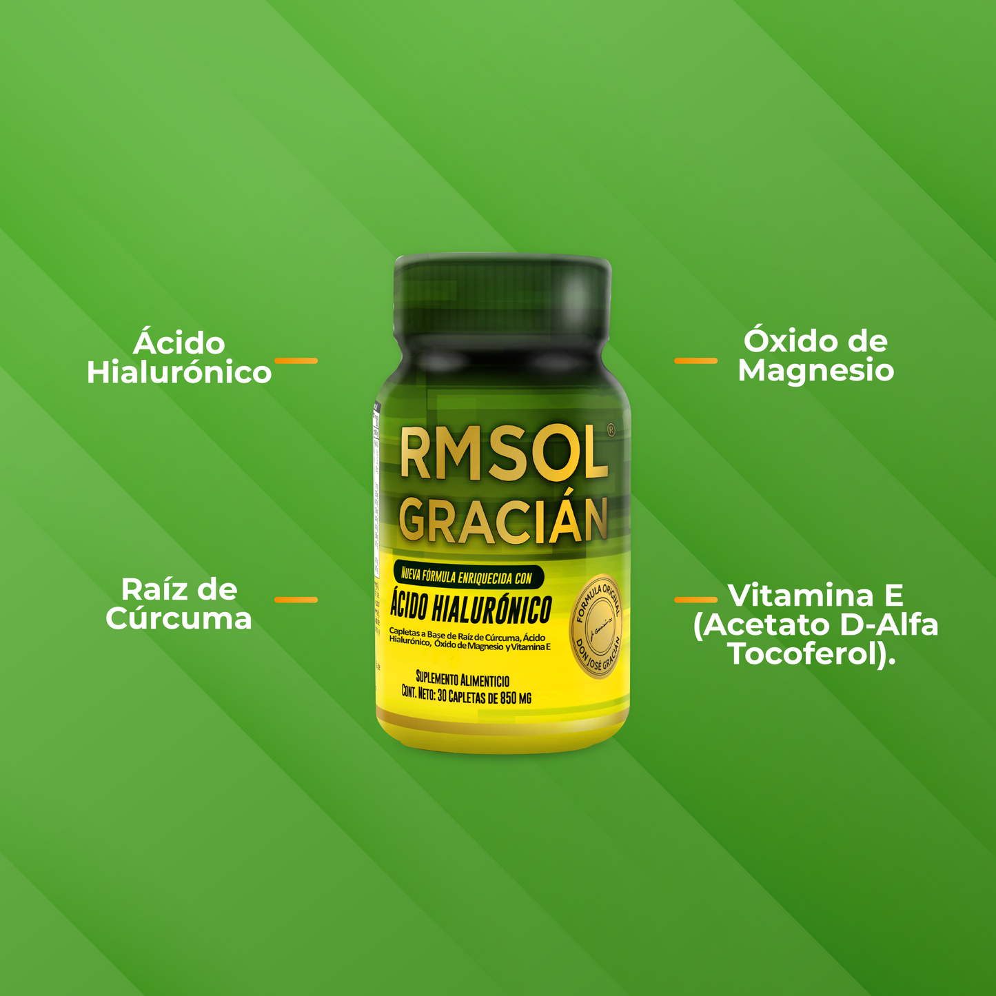RMSOL GRACIAS 850MG