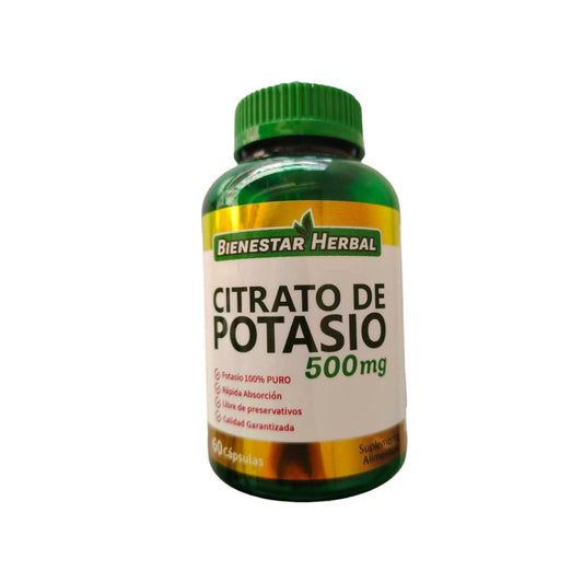 CITRATO DE POTASIO 500MG